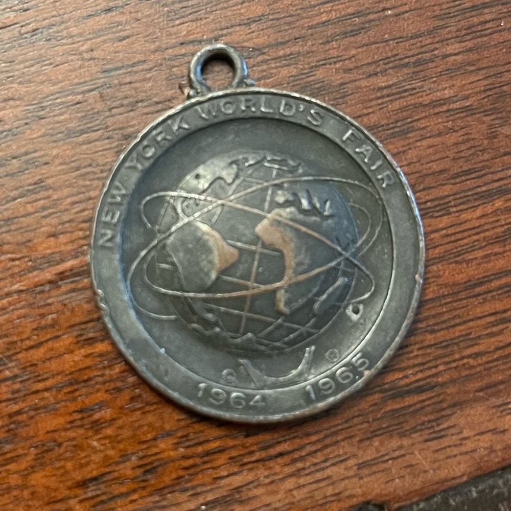 VintageNew York world’s fair Globe Pendant